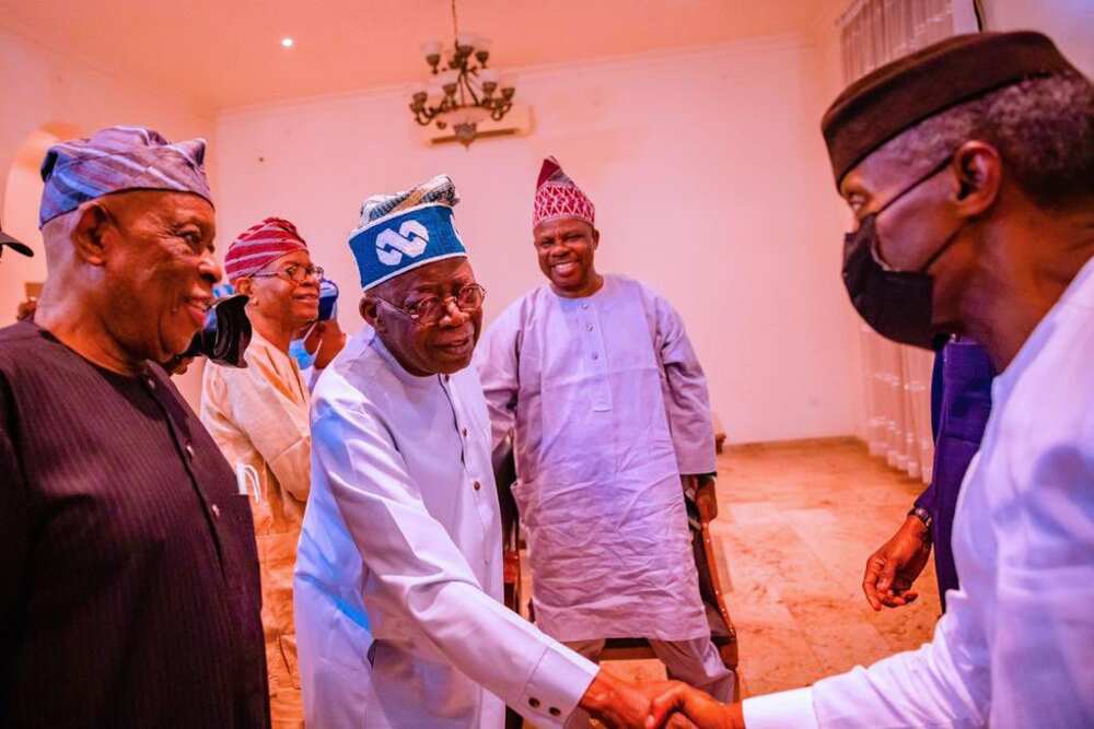 Bola Tinubu, VP Osinbajo, other Southwest APC aspirants