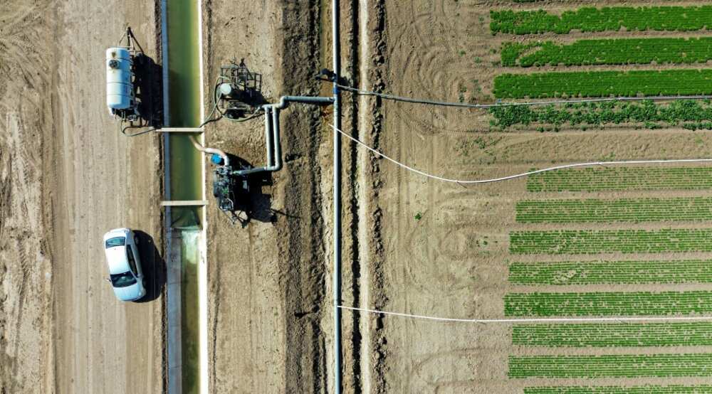 Farmers realized Imperial Valley's permanent sunshine would allow it to produce crops year-round, as long as they could keep the fields watered