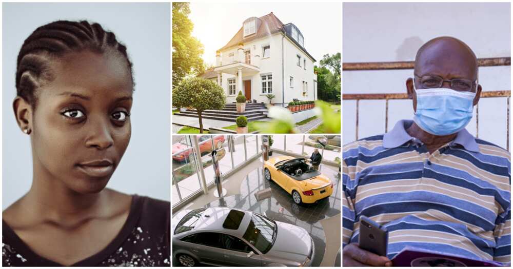 Nigerian lady, divorce, cars, house Nigerian lady, divorce, cars, house