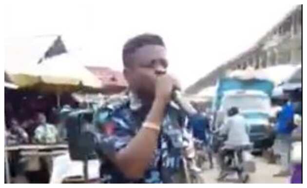Strange video of police officer preaching in uniform surfaces online, Nigerians react