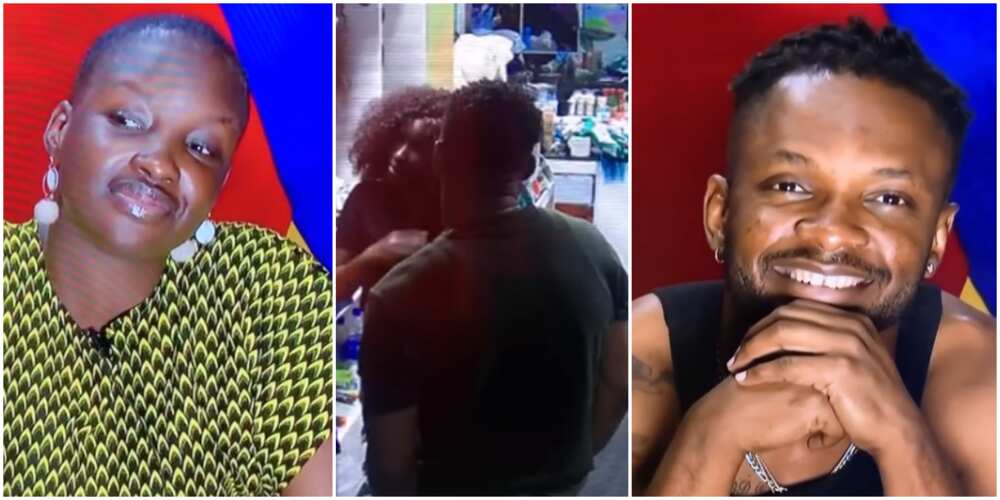 BBNaija: Saskay and Cross BBNaija: Saskay and Cross