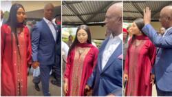 Baby number 2 loading: Regina Daniels raises pregnancy rumours as her new photos with husband goes viral