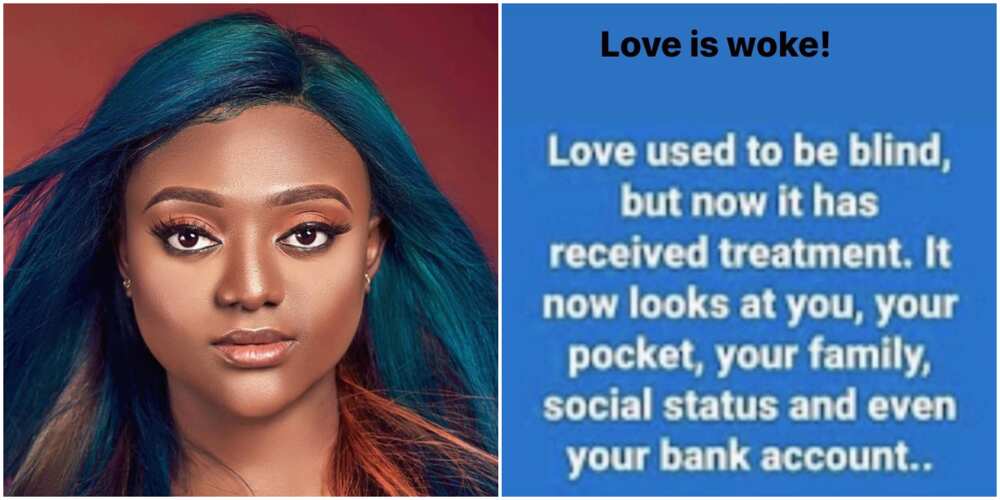 Love isn't blind anymore, it now looks at your family, social status and bank account, Actress Nazo Ekezie says