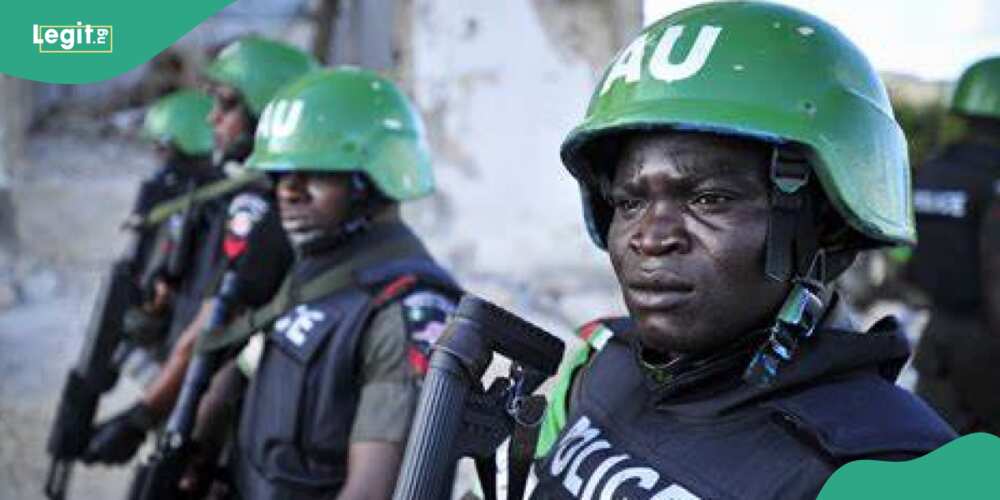 Nigerian Police Force set out for operation