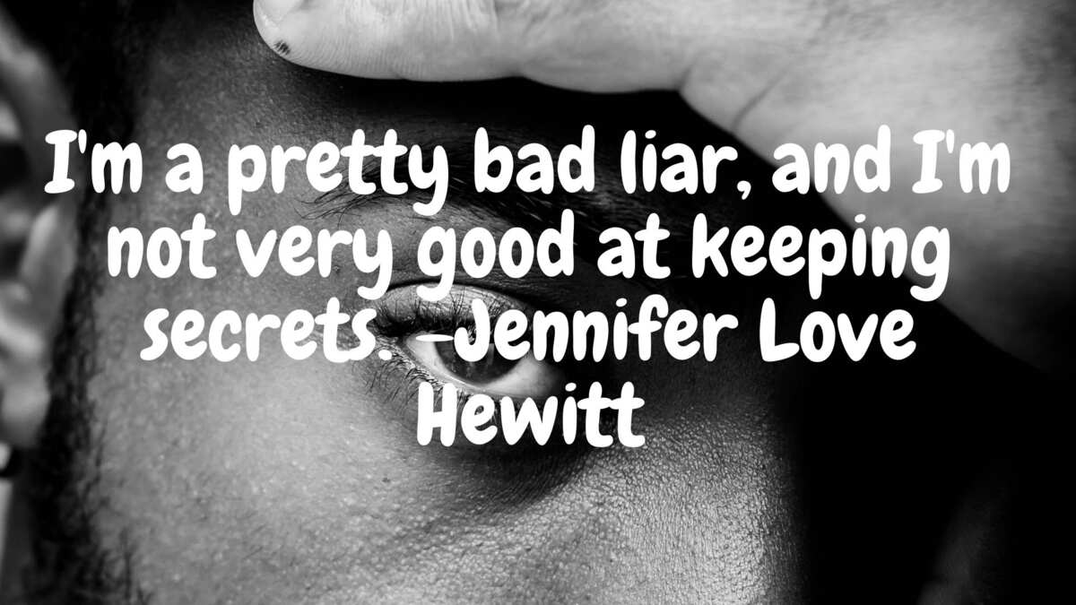 quotes about listening to liars