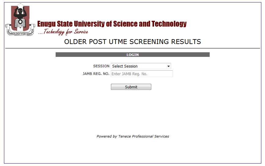 Enugu State University of Science and Technology