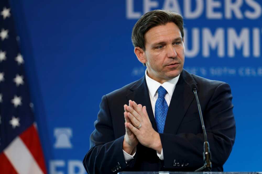 Florida Governor Ron DeSantis described the Chinese Communist Party as America's "greatest geopolitical threat" Florida Governor Ron DeSantis described the Chinese Communist Party as America's "greatest geopolitical threat"