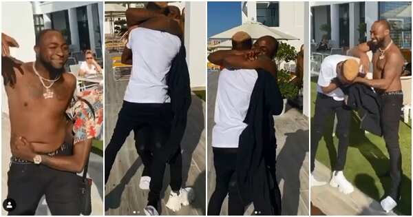 My brothers just touched down Dubai - Davido says as he welcomes new signee Lhilfrosh