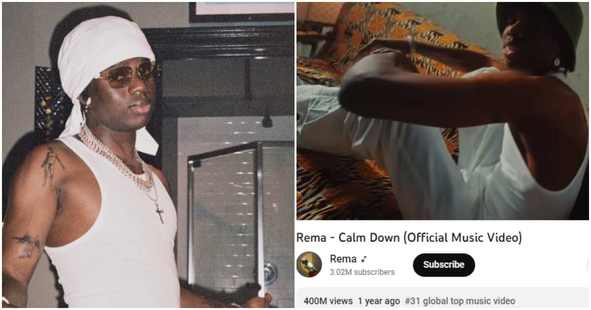 Not Calming Down At All Remas Calm Down Becomes St Afrobeat Song To Hit M Views On