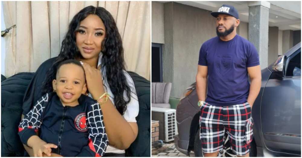 Beryl TV 820bec478008a599 “Yul Zukwanike”: Nigerians Fire Back at Actor As He Posts 2nd Wife Judy Austin and Son Star for Christmas 