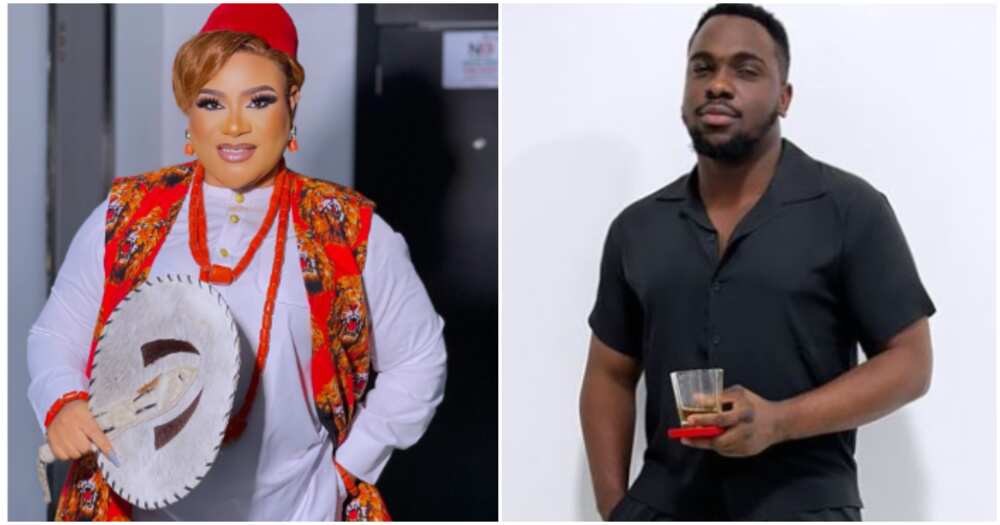 Actress Nkechi Blessing and her lover Actress Nkechi Blessing and her lover