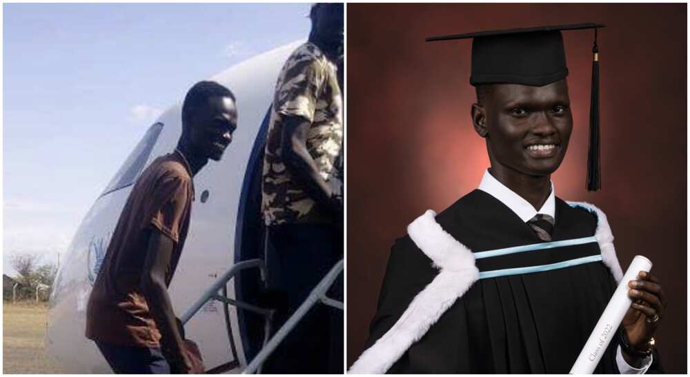 Manyang Lual Jok is now a graduate of McGill University where he studied Computer Science and Economics.