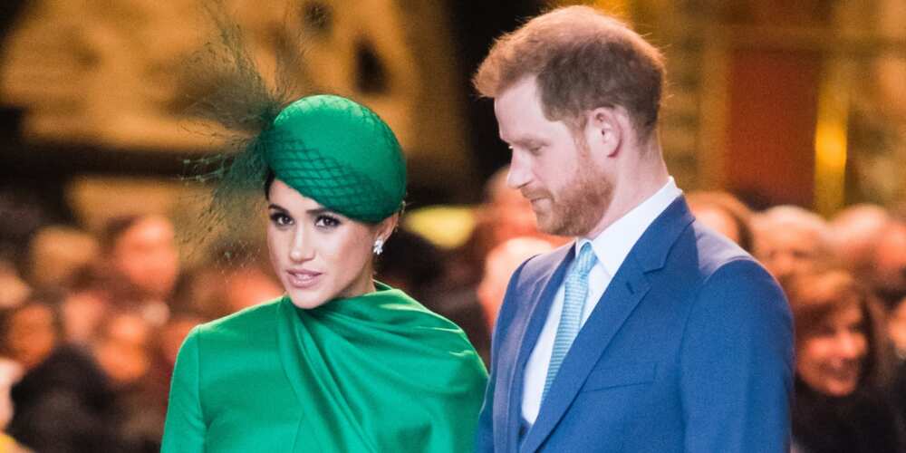 Photo of Meghan Markle with Prince Harry.