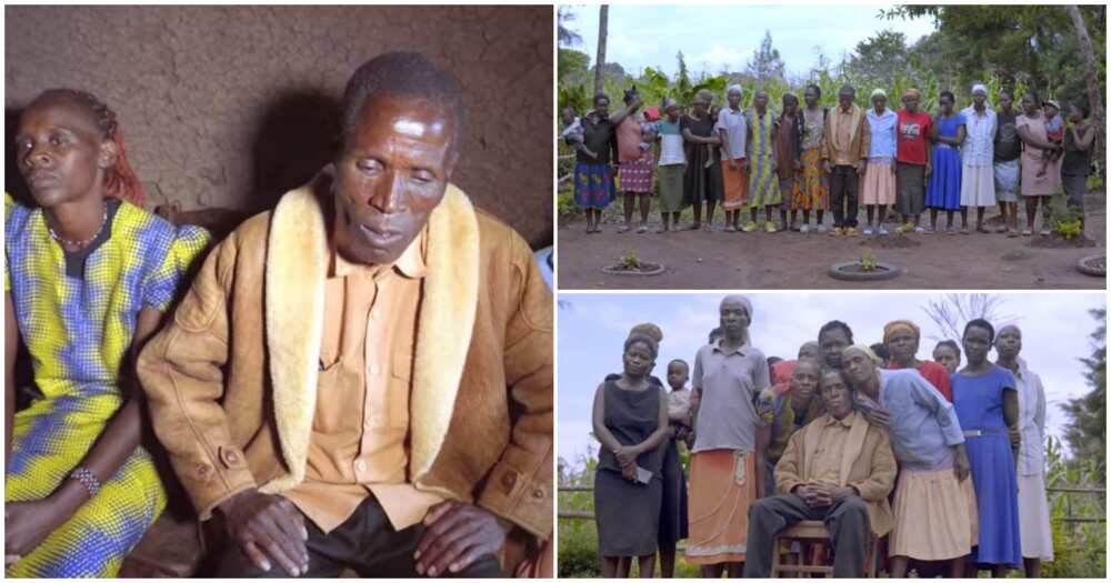 David Sakayo Kaluhana, 61-year-old, David has 15 ives and 107 children, he wants more