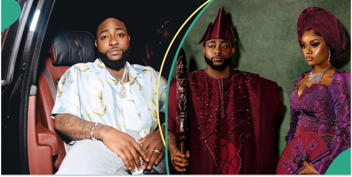 Davido reveals when he plans to hold his white wedding with Chioma