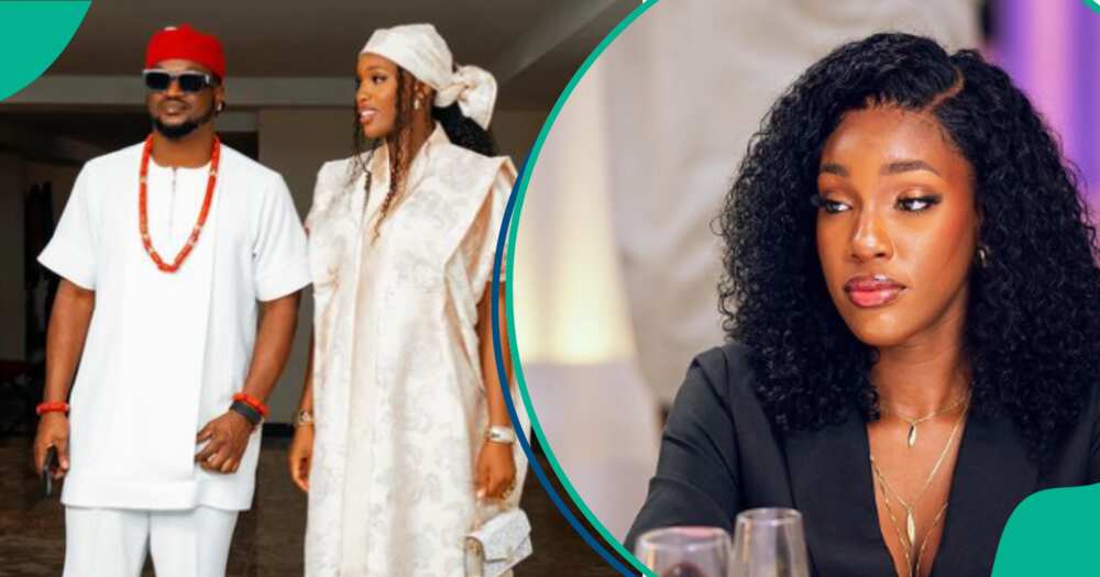 Paul PSquare's young wife Ivy Ifeoma asks him if he's crazy in viral video.