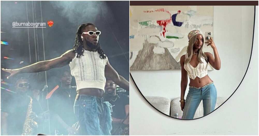 Burna Boy and Ayra Starr Burna Boy and Ayra Starr