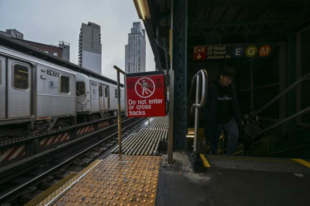 Reports of people riding outside of carriages on America's largest subway system have quadrupled in one year, according to newly released data Reports of people riding outside of carriages on America's largest subway system have quadrupled in one year, according to newly released data