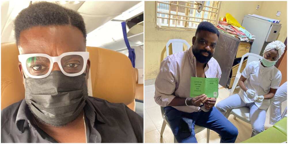 COVID 19: I've Taken It, Actor Kunle Afolayan Says as He Gets Vaccinated, Jets out of Nigeria