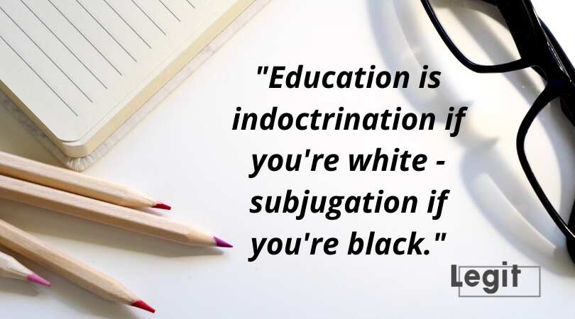 james baldwin quotes on education