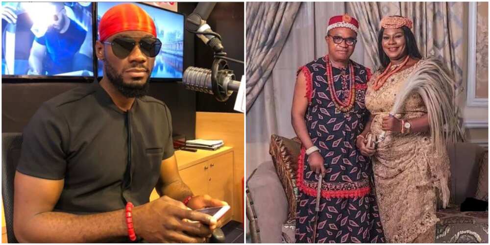 Meet BBNaija Prince's father, the wealthy king of a town in Imo state Meet BBNaija Prince's father, the wealthy king of a town in Imo state