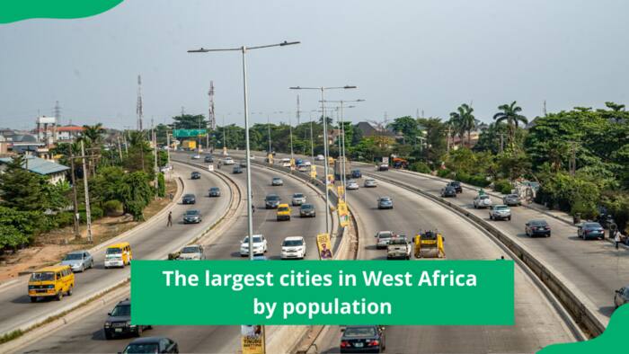 Which is the largest city in West Africa by population? Here are the top 10