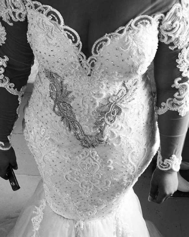 Mermaid plus size wedding dresses