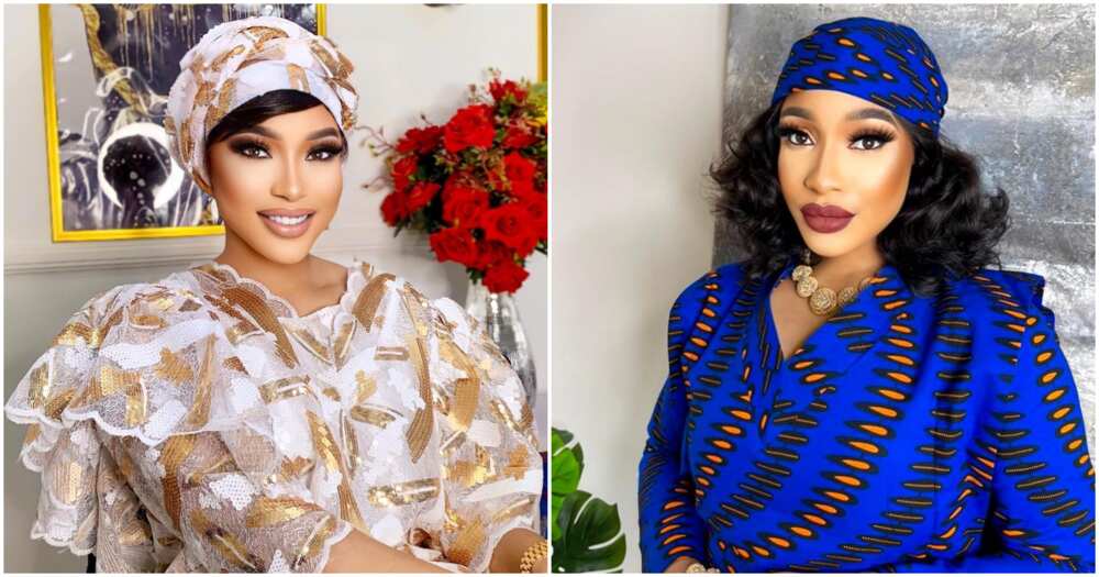 Tonto Dikeh's Ramadan giveaway. Tonto Dikeh's Ramadan giveaway.