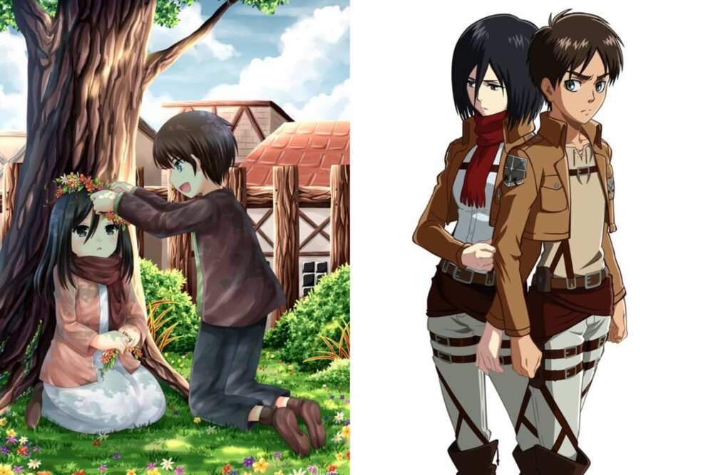 Popular anime couples