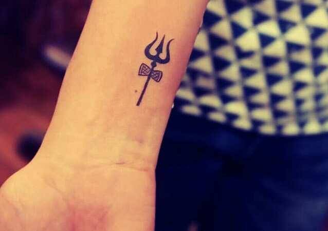 simple wrist tattoo