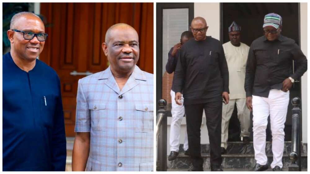 Peter Obi, PDP governors, Nyesom Wike, Seyi Makinde, Atiku Abubakar, 2023 presidential election, Labour Party
