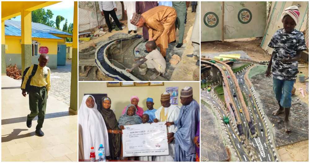 Musa Sani, Borno overhead bridhge replica, Professor Babagana Umara Zulum, Borno Musa Sani, Borno overhead bridhge replica, Professor Babagana Umara Zulum, Borno