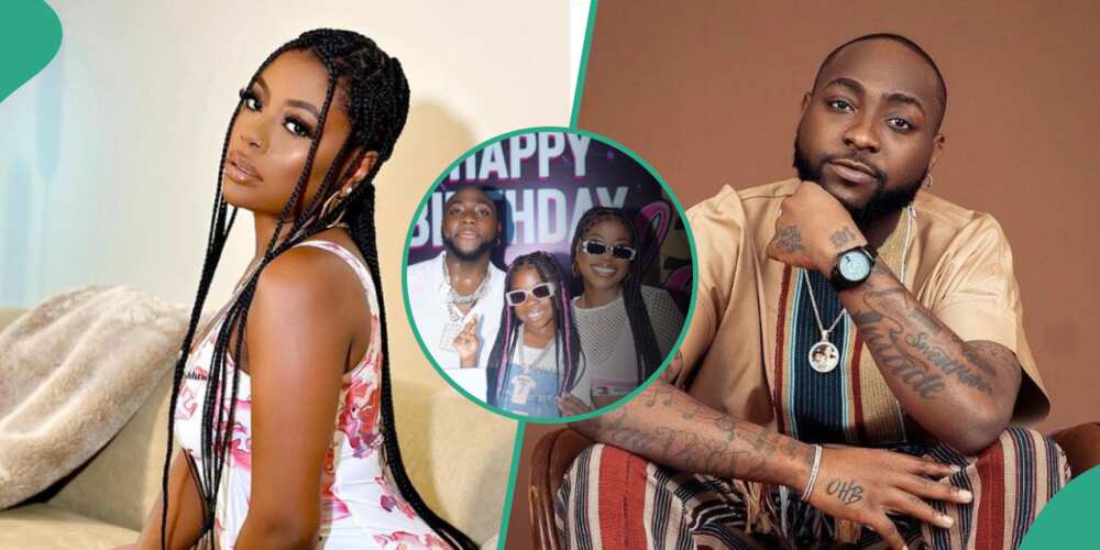 Sophia Momodu, Davido with Sophia Momodu and Imade Adeleke, Davido on native