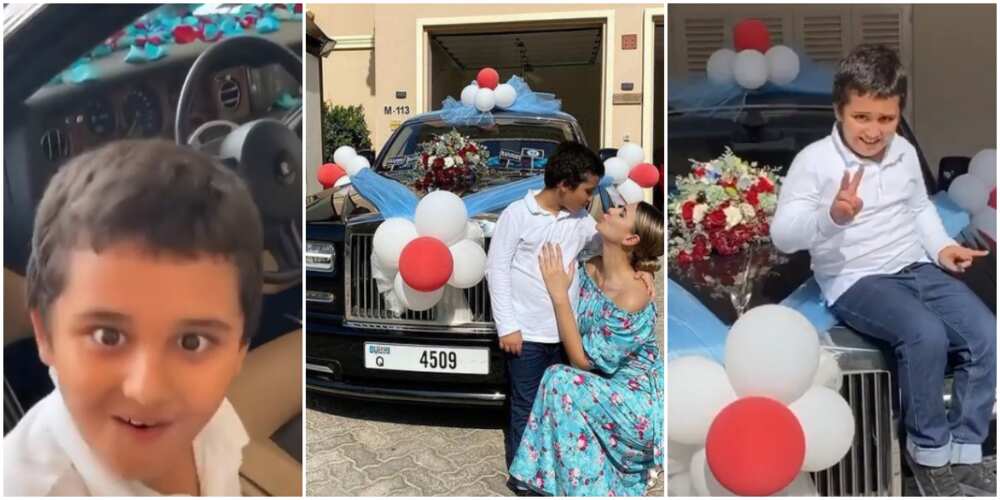 Mother gifts son Rolls Royce on 12th birthday