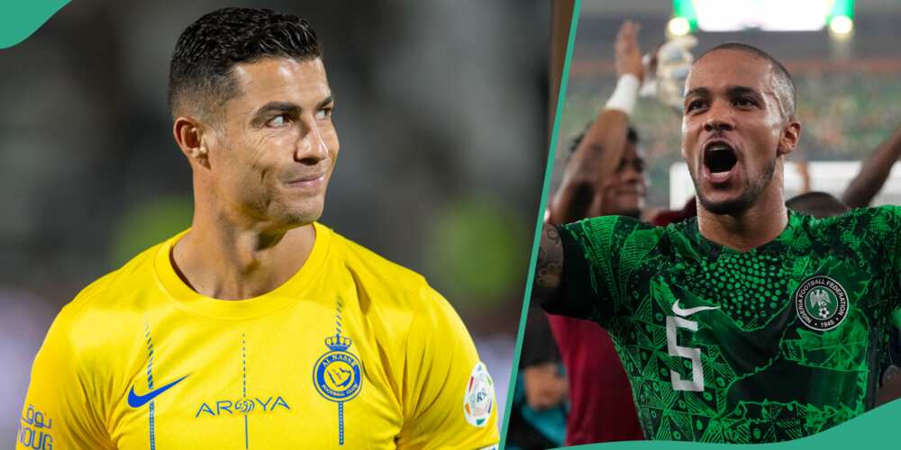Troost Ekong and Cristiano Ronaldo/Troost Ekong and Saudi league