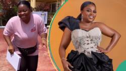"Cried on set": Toyo Baby dances, jubilates as she finally gets to work with Funke Akindele after many years