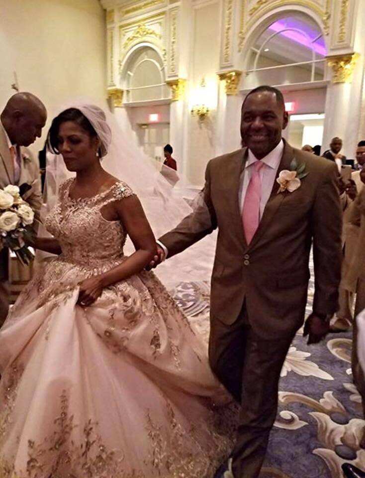 Omarosa and John Allen Newman wedding