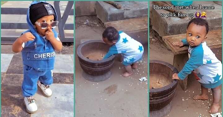 Mum shares how her little son transformed after visiting his grandmother's place