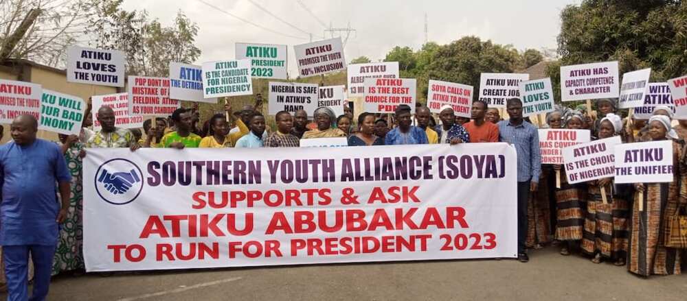 2023: Ka ayyana kudirinka na neman shugabancin kasa, kada ka zama matsoraci, matasan kudu ga Atiku 2023: Ka ayyana kudirinka na neman shugabancin kasa, kada ka zama matsoraci, matasan kudu ga Atiku