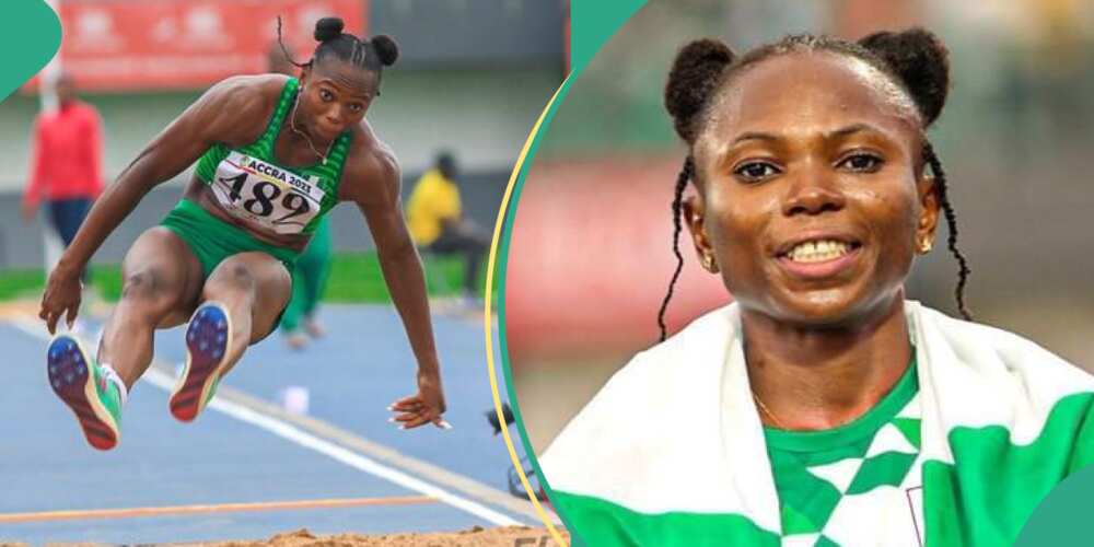 Ese Brume wins gold in long jump women’s long jump at African Games