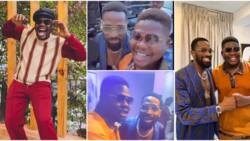 "U must freaky my account": D'banj storms Mr Macaroni's crib in style, Mummy Wa, others spotted, video trends