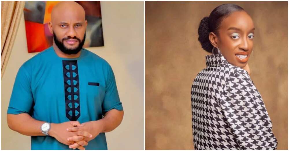 Actor Yul Edochie and his biggest fan