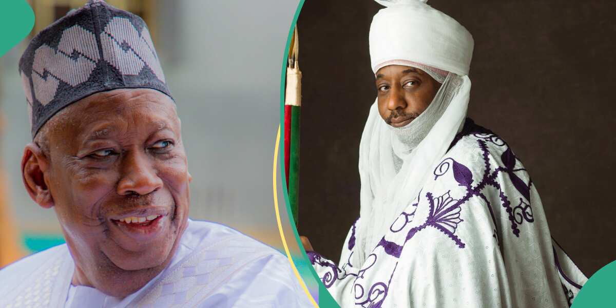 Watch: See how Ganduje mocked Sanusi while narrating how he dethroned him as Emir of Kano