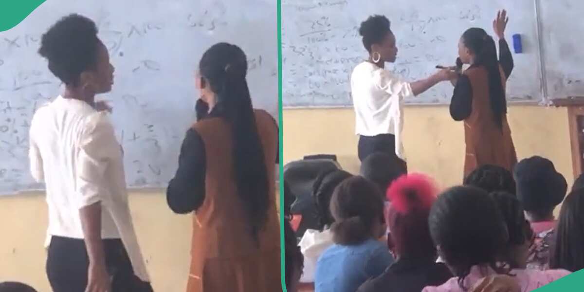 Video: See the moment a student reportedly corrected her lecturer in class