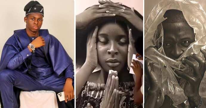 He is so gifted: Talented Nigerian artist receives praises over realistic drawings, photos go viral