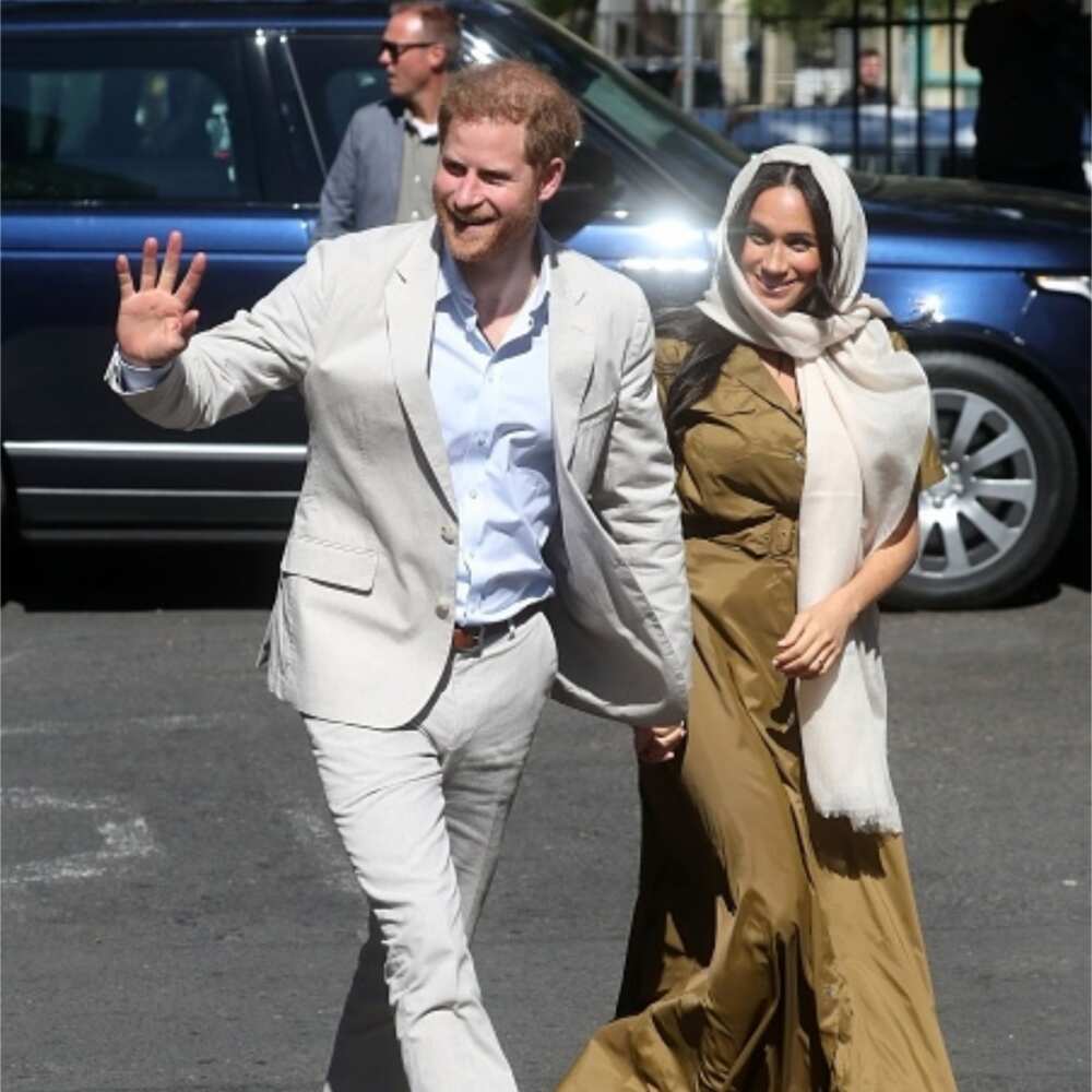 The Duke and Duchess of Sussex also revealed their strength as parents as Harry nudged Meghan to share.