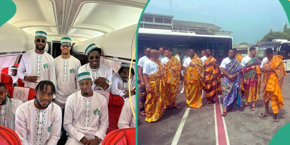 The outfits of Super Eagles and Black Stars to Cote D'Ivoire