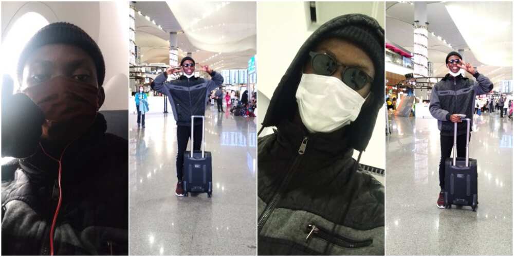 Reactions as Nigerian man achieves dream of travelling to Canada