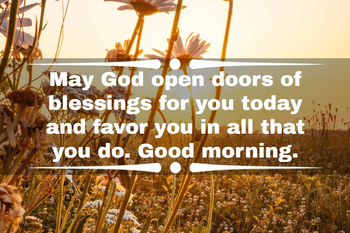 Morning blessings