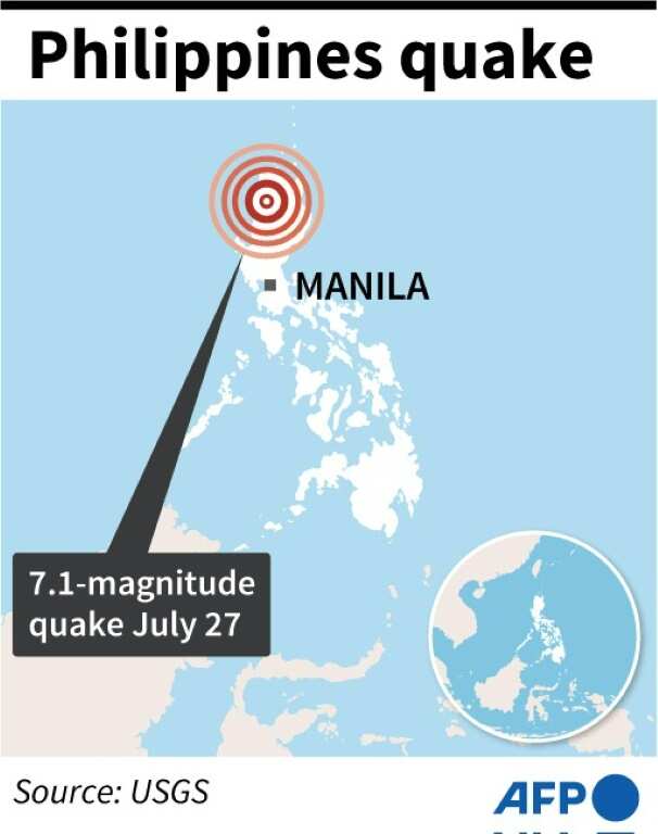 A huge earthquake hit the Philippines on Wednesday